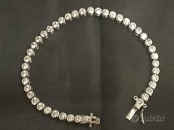 Bracciale tennis argento 925