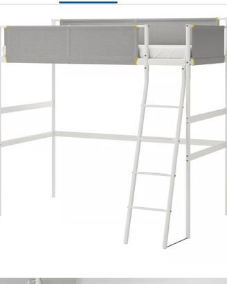 Letto a soppalco una piazza ikea