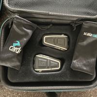Cardo Scala Rider Q1 Twin Pack + Maxi Kit Ricambi