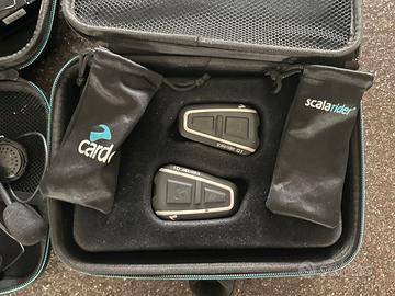 Cardo Scala Rider Q1 Twin Pack + Maxi Kit Ricambi