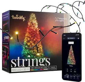 Luci natale Twinkly 400 LED RGB+W