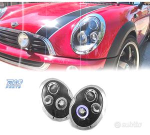 FARI MINI COOPER 01-06 OCCHI ANGEL NERI