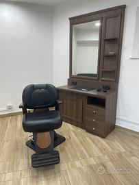 Postazione Barbieria + Poltrona