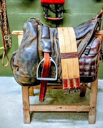 sella militare per cavallo Del Frate