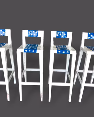 Cappellini, Sgabelli Mr Bugatti ed America