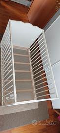 Lettino Ikea 60x120 con materasso Ikea VYSSA
