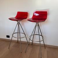 Coppia sgabelli Calligaris l’eau made in italy