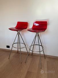 Coppia sgabelli Calligaris l’eau made in italy