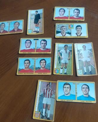 10 figurine calciatori valida 1969/70 panini