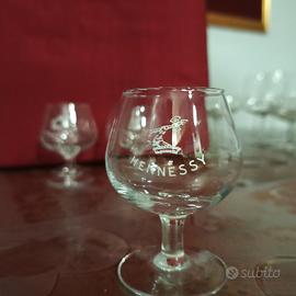 5 bicchieri palloncino hennessy cognac