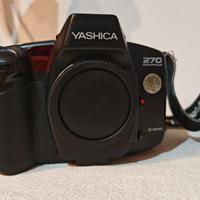 Yashica analogica autofocus 270+flash+ 2 obiettivi