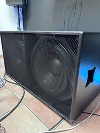 Subwoofer Rcf 18” 2 lf18x451 + Powersoft Alc-3202D