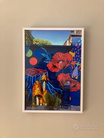 Stampa Artistica "Fiori Urbani" - Stile Moderno