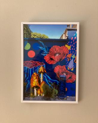Stampa Artistica "Fiori Urbani" - Stile Moderno