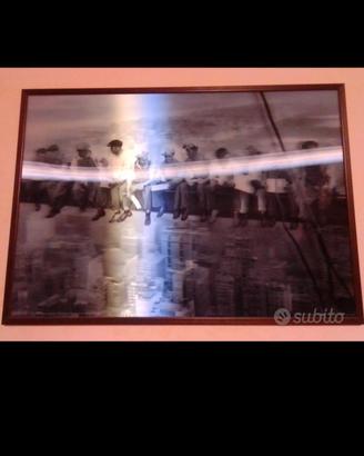 quadro operai tridimensionale  effetto 