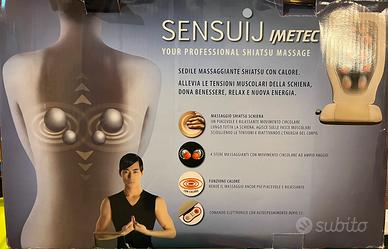 Imetec Sensuij shiatsu massage