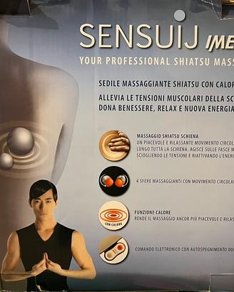 Imetec Sensuij shiatsu massage