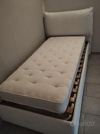 Letto modello Gressvik Ikea con cassettone