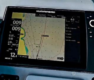 Gps ecoscandaglio humminbird  HELIX 12 CHIRP GPS