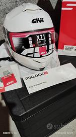 Casco modulare GIVI X21 taglia M - 58, bianco