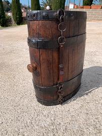 Botte antica ovale rara e da collezione bellissim