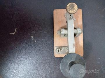 tasto telegreafico morse code, vintage