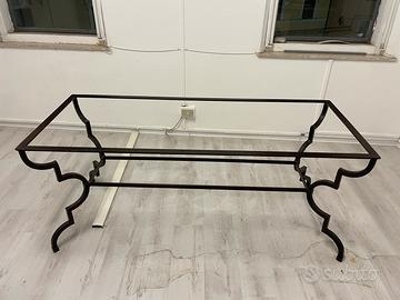 Tavolo ferro battuto