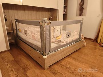 sponda protezione letto per bambini