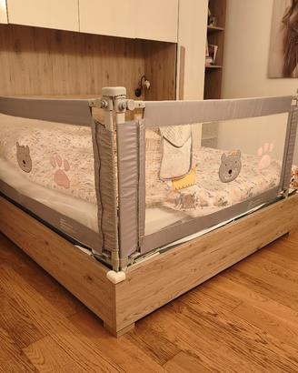 sponda protezione letto per bambini
