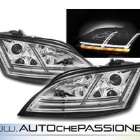 Coppia fanali led Cromo per Audi TT