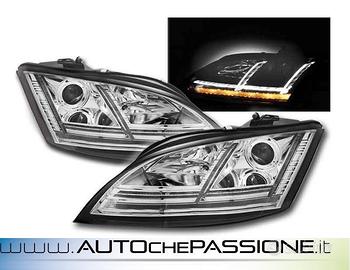 Coppia fanali led Cromo per Audi TT