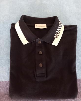 Polo Moncler originale nera