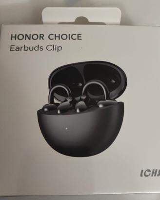 Cuffie Bluetooth Honor Choice Earbuds Clip Nero