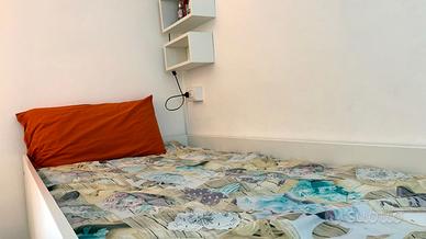 letto soppalco singolo ikea smastad