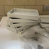 5 cassette derivazione basse 180 X 130 X 25 mm