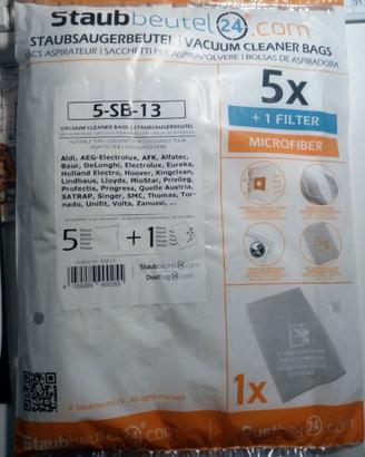 Sacchetti per aspirapolvere