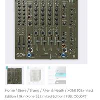 SKIN DOTO XONE 92 LIMITED EDITION