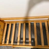 Lettino legno 140x70