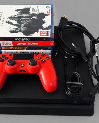Playstation 4 slim 1 Tb + 6 giochi e controller