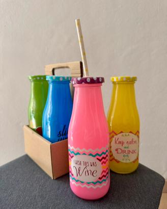Set di bottiglie drink - NUOVO