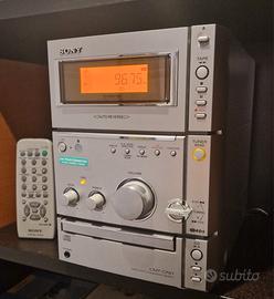 Radio e Lettore CD Sony con Casse
