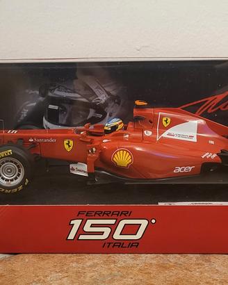 Ferrari 150 Italia F.Alonso Hot Wheels 1 18