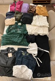 35pz abbigliamento donna tg 12 anni XS/S/L/TU/42
