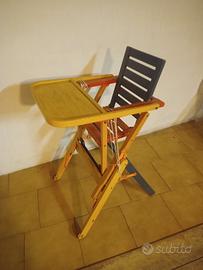 seggiolone legno Foppapedretti 