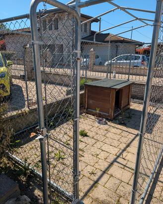 Box per animali in ferro recinto
