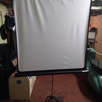 Telo Tenda per proiezione schermo + proiettore