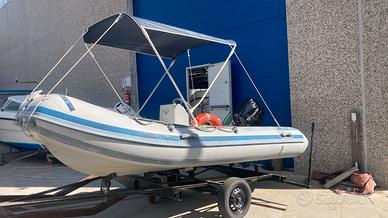 Joker Boat Coaster 420 + Tohatsu 20CV Trim  
