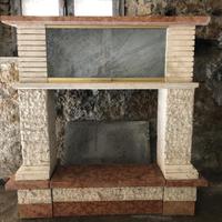 Rivestimento Camino in Marmo - Stile Classico