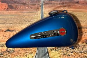 Serbatoio Harley Davidson Softail Anni 90 Stupendo