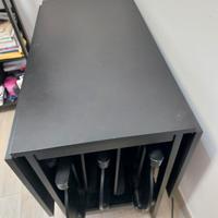 Tavolo e sedie ripiegabili